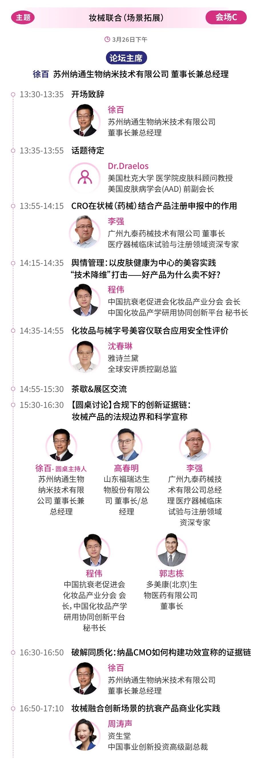 议程首曝！华熙/协合/四环/斐缦等60+巨头首度同框，共探医美新征程！(图7)