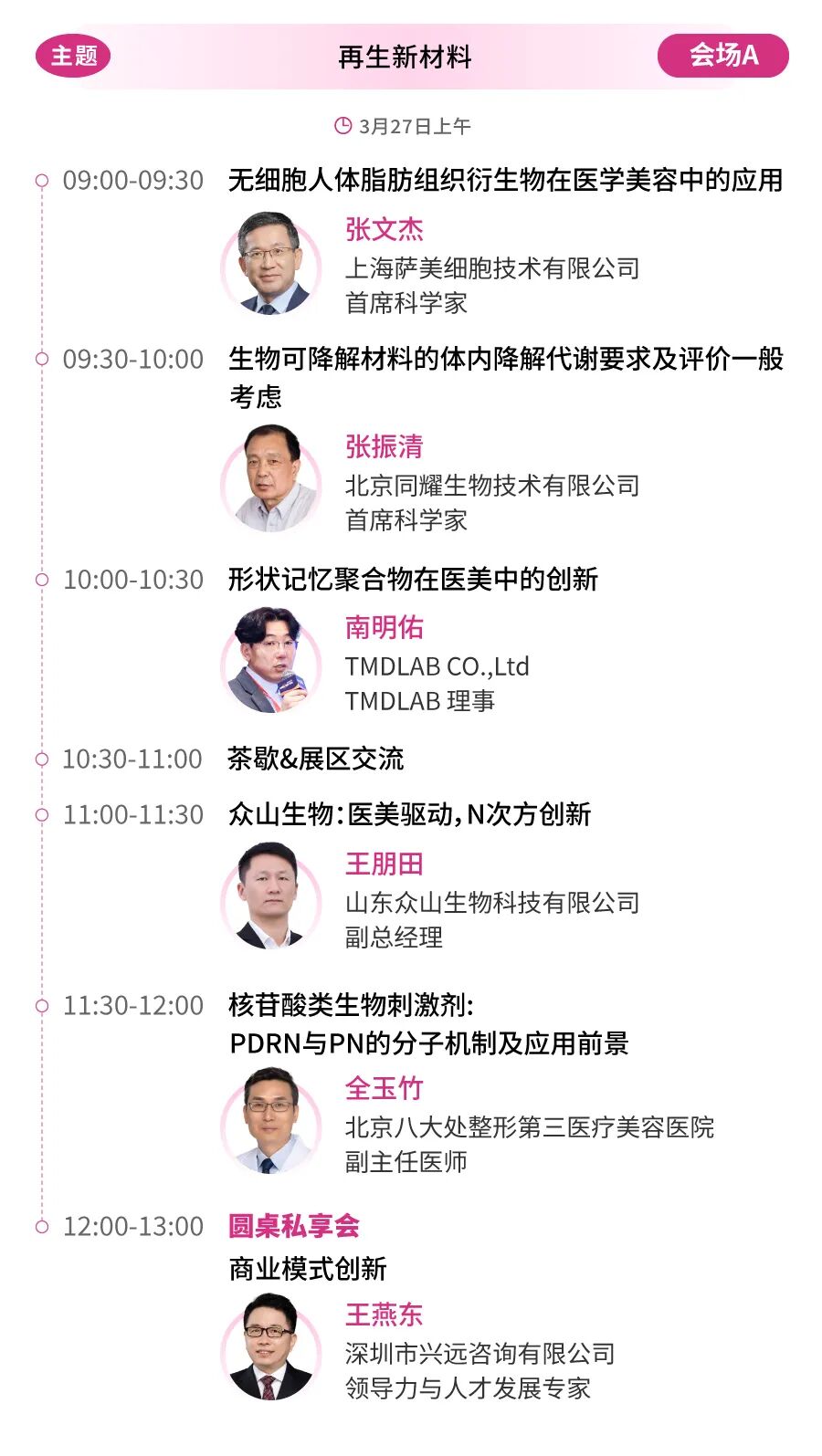 议程首曝！华熙/协合/四环/斐缦等60+巨头首度同框，共探医美新征程！(图9)