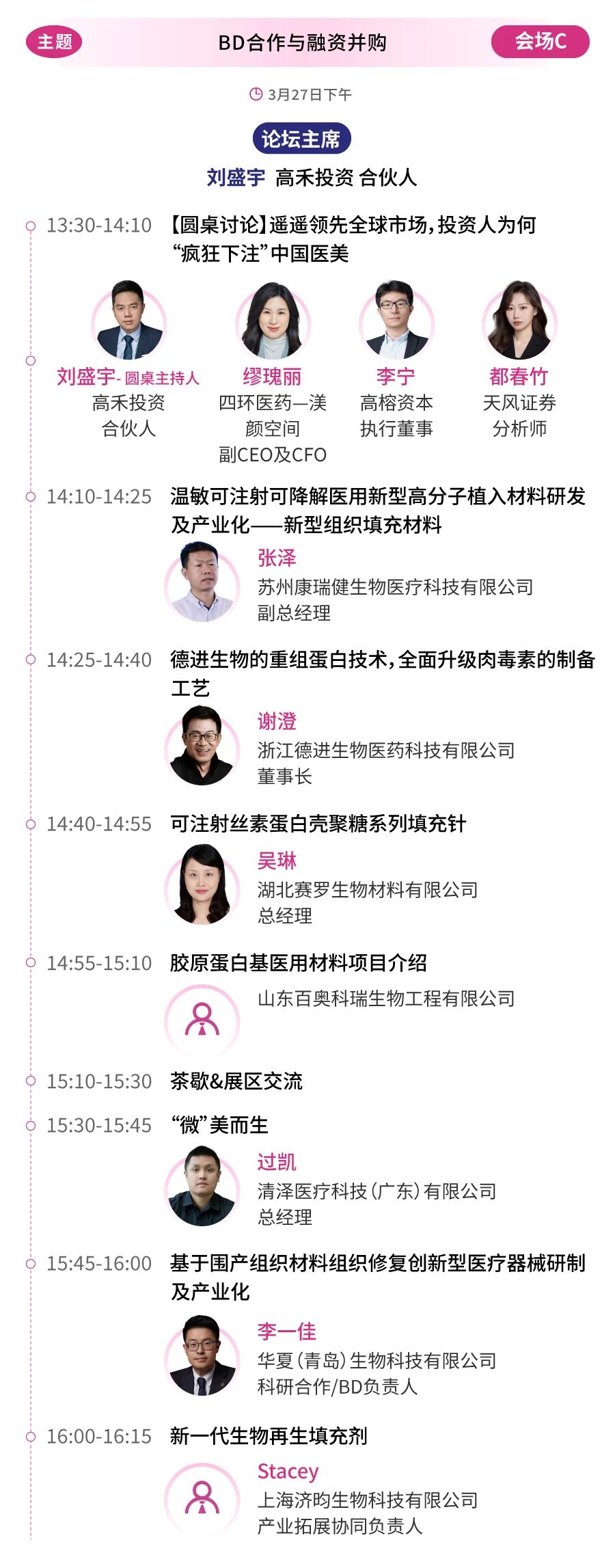 议程首曝！华熙/协合/四环/斐缦等60+巨头首度同框，共探医美新征程！(图16)